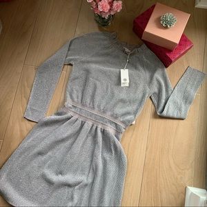 Silver Tory Burch Dress Size Medium